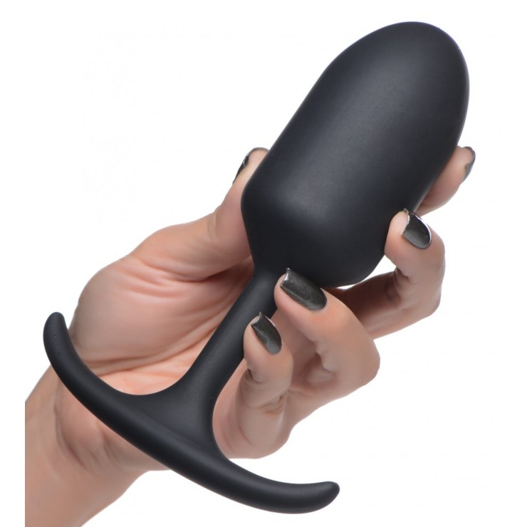 PLUG ANALE CON PESO IN METALLO SEX TOY HEAVY HITTER 2