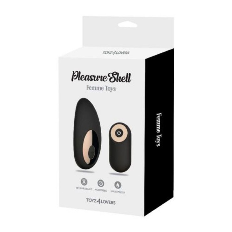 PLEASURE SHELL STIMOLATORE CLITORIDEO SEX TOY CON...