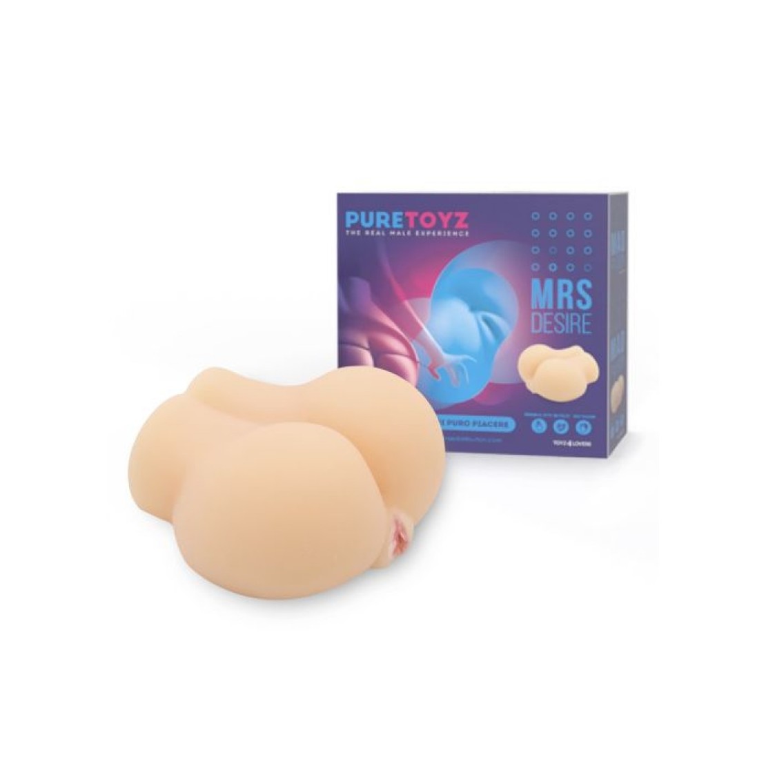 MASTURBATORE VAGINA E ANO SEX TOY MRS DESIRE