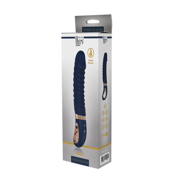 VIBRATORE CON FUNZIONE SCALDANTE SEX TOY NEREOS GODDESS COLLECTION