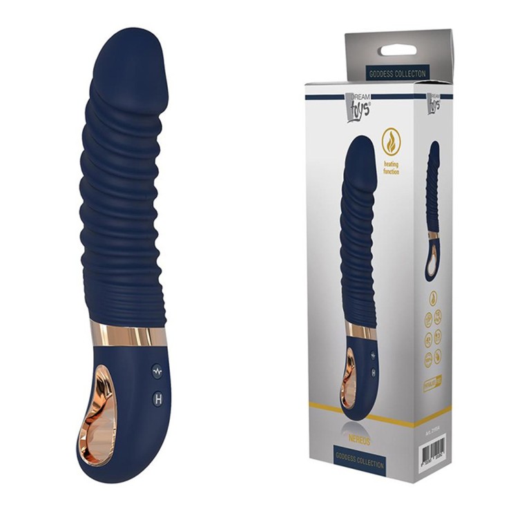 VIBRATORE CON FUNZIONE SCALDANTE SEX TOY NEREOS GODDESS...