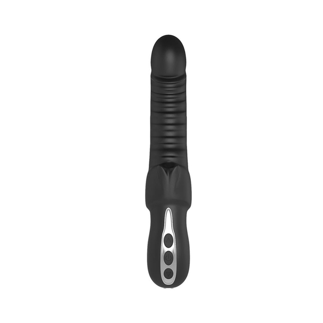 VIBRATORE CON RILIEVI SEX TOY RICARICABILE...
