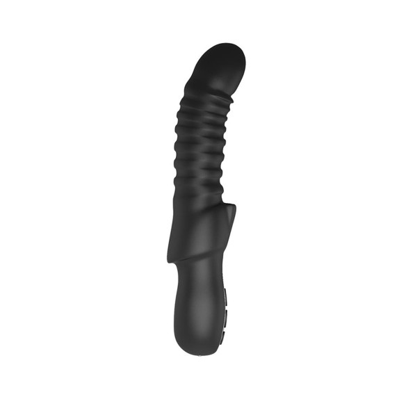 VIBRATORE CON RILIEVI SEX TOY RICARICABILE TYPHON MIDNIGHT MAGIC