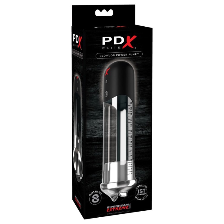 BLOWJOB POWER PUMP: POMPA-MASTURBATORE PER UOMO CON SUZIONE