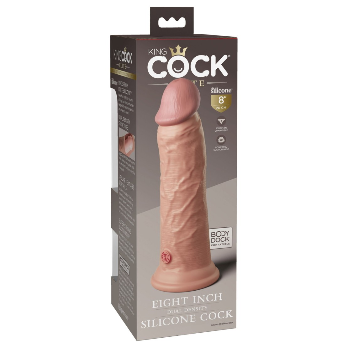 DILDO ULTRA REALISTICO CM. 20 DOPPIA DENSITA'...