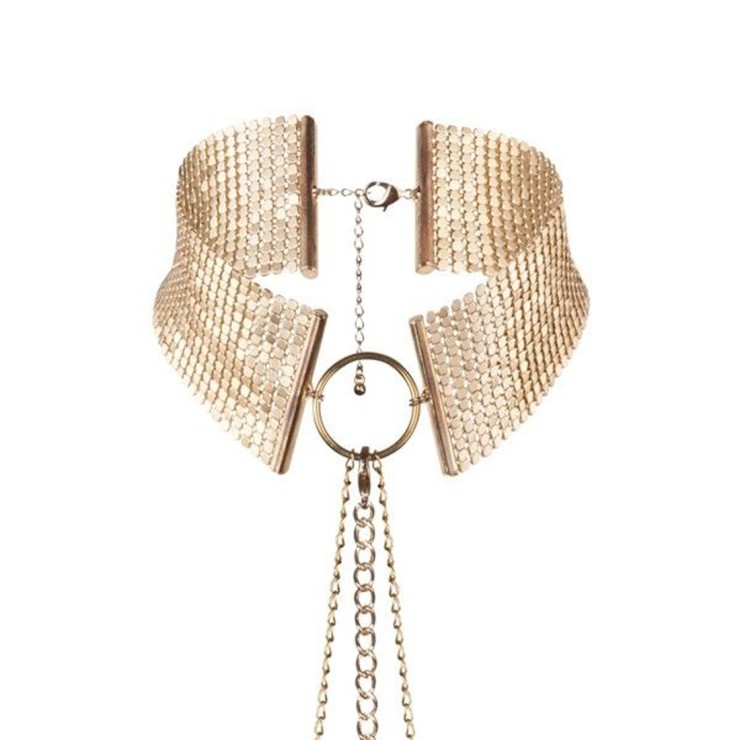 COLLARE IN METALLO CON CATENELLA ORO BIJOUX