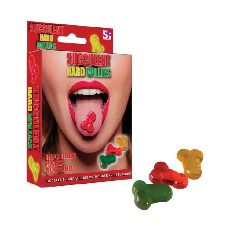 CARAMELLE ALLA FRUTTA A FORMA DI PENE GADGET SCHERZOSO