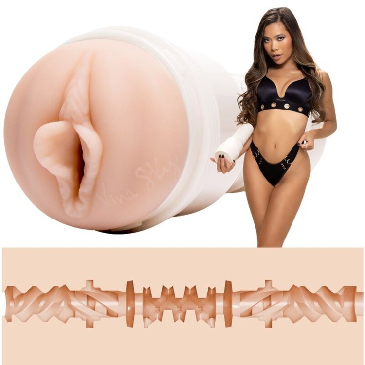 MASTURBATORE PER UOMO A FORMA DI VAGINA FLESHLIGHT VINA SKY 2