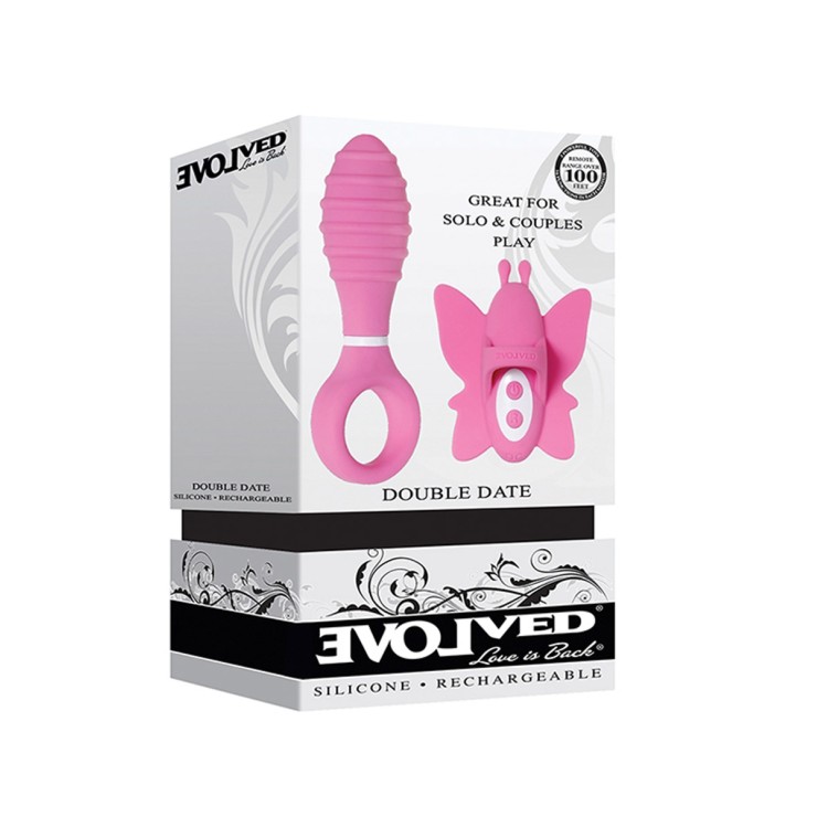 KIT VIBRATORE ANALE E DITALINO PER CLITORIDE SEX TOY...