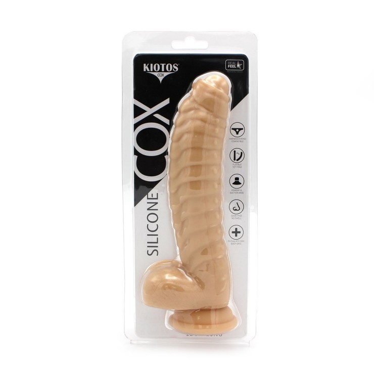 FALLO DILDO REALISTICO CON SQUAME SEX TOY KIOTOS COX FLESH