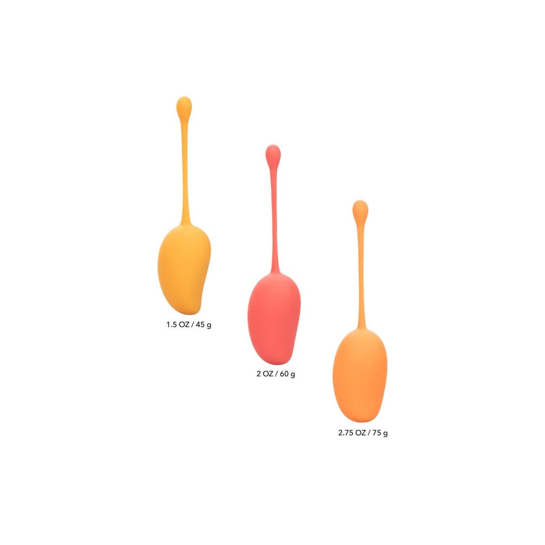 KIT TRE PALLINE PER ALLENAMENTO PELVICO MANGO...