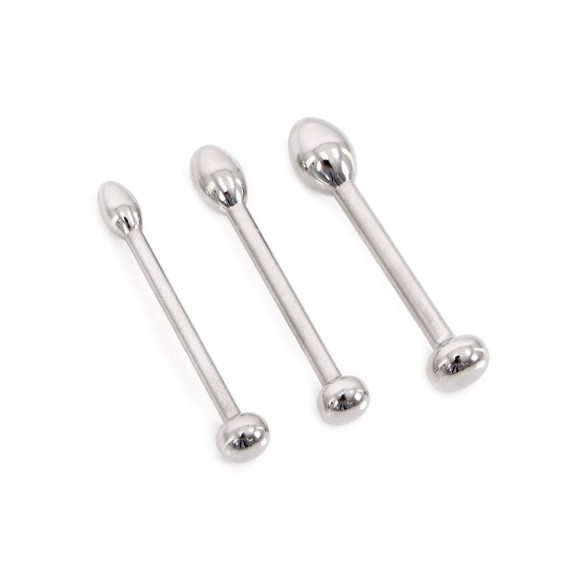 KIT DIVARICATORI URETRALI UNISEX IN ACCIAIO SEX TOY URETHRAL TRAINER