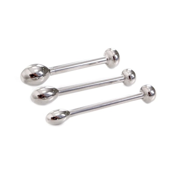 KIT DIVARICATORI URETRALI-SPERMA STOPPER IN ACCIAIO SEX TOY URETHRAL TRAINER