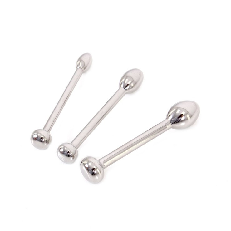 KIT DIVARICATORI URETRALI-SPERMA STOPPER IN ACCIAIO SEX...