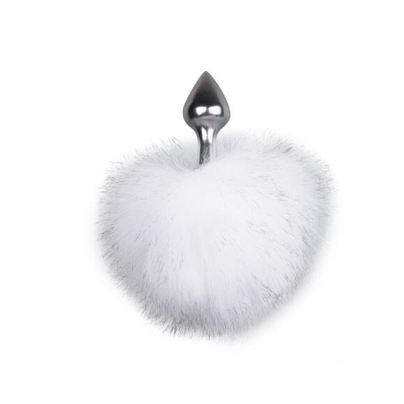 PLUG ANALE IN METALLO CON CODA DI CONIGLIO BUNNY TAIL