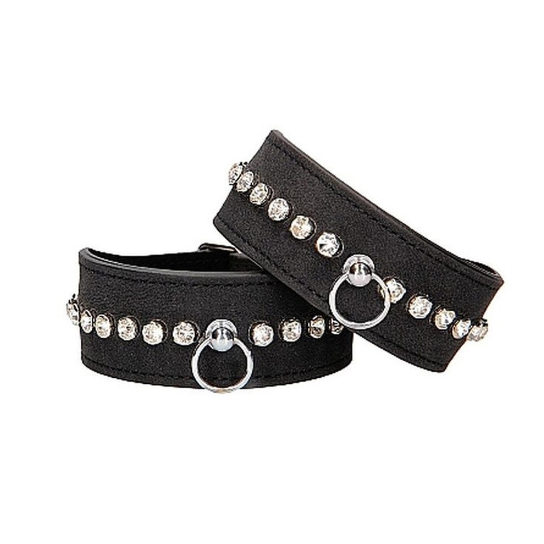 MANETTE SEXY REGOLABILI CON STRASS DIAMOND...