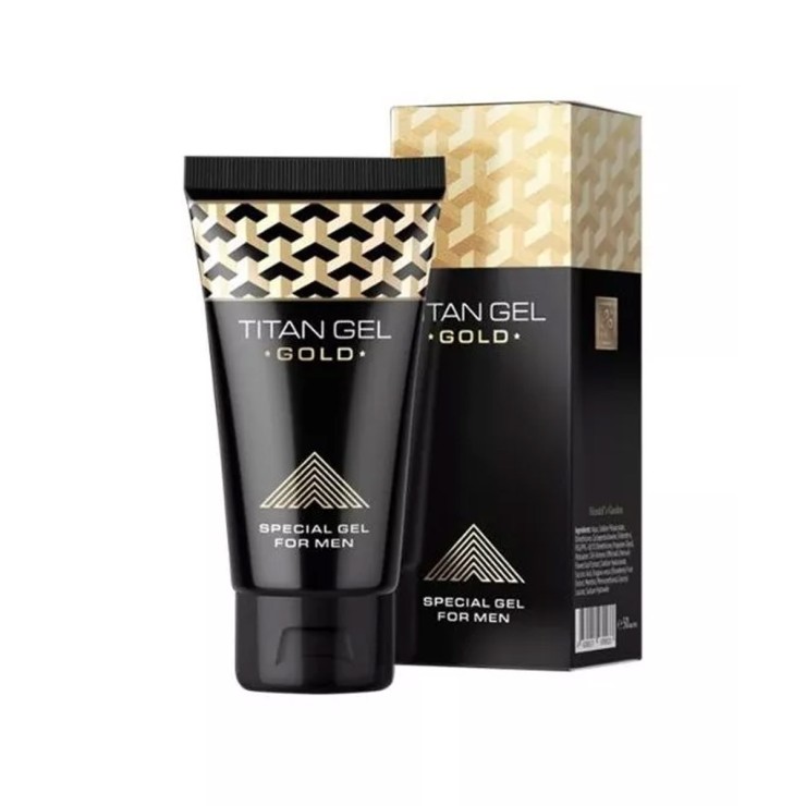 TITAN GEL GOLD PER L’INGRANDIMENTO E L’EREZIONE DEL PENE
