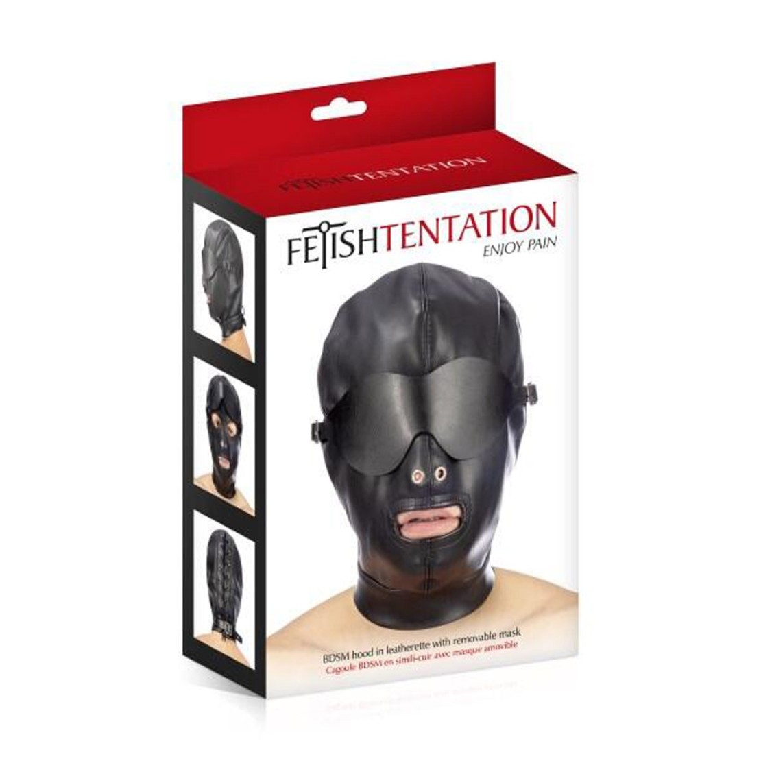 MASCHERA SEXY CON BENDA REMOVIBILE PER GIOCHI...