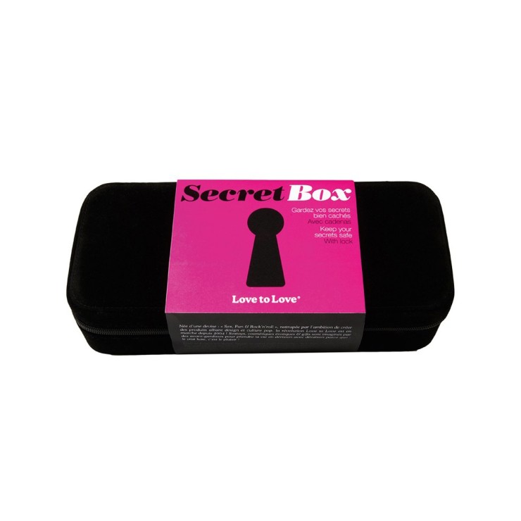 SECRET BOX: SCATOLA PER SEX TOYS CON LUCCHETTO A...