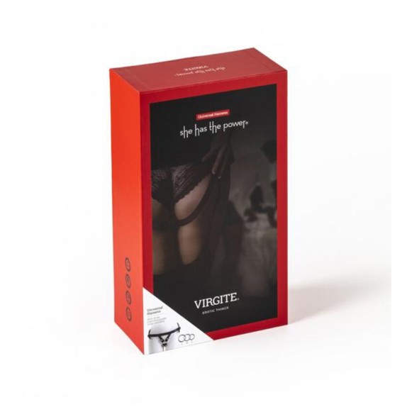 MUTANDINA STRAP-ON CON 3 ANELLI IN METALLO UNIVERSAL HARNESS