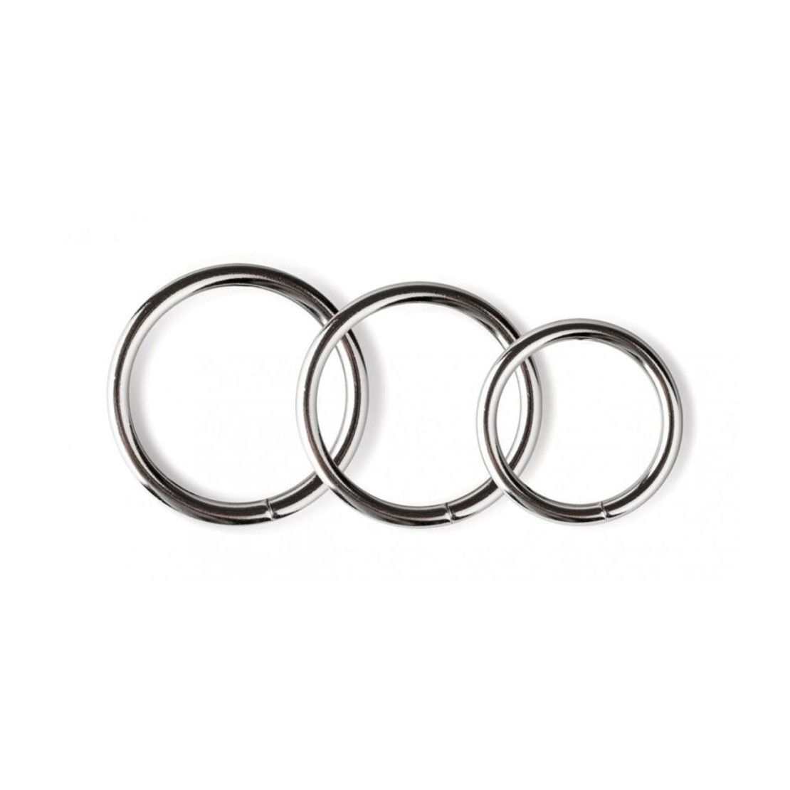 MUTANDINA STRAP-ON CON 3 ANELLI IN METALLO...