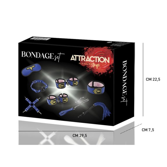 KIT SADOMASO SET 8 PEZZI PER GIOCHI SADOMASO AIR FORCE SERIES