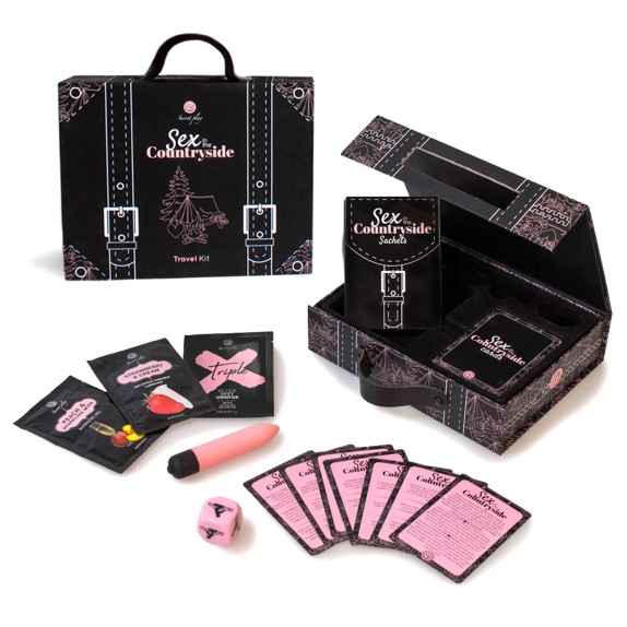 KIT SEXY DA VIAGGIO 6 PEZZI PER GIOCHI DI COPPIA SEX IN THE COUNTRYSIDE