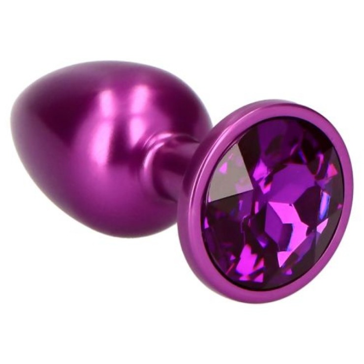 PLUG ANALE PICCOLO IN ALLUMINIO CON GIOIELLO SEX TOY... 2