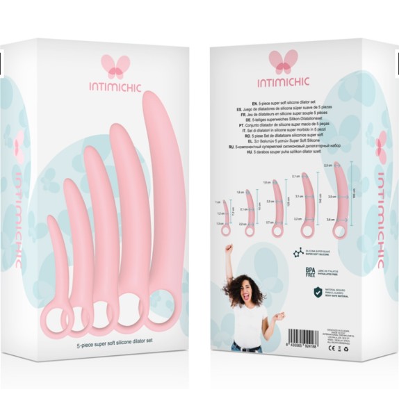 KIT CINQUE DILATATORI VAGINALI SEX TOY INTIMICHIC