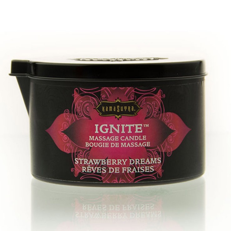 CANDELA PER MASSAGGI ALLA FRAGOLA KAMASUTRA STRAWBERRY... 2