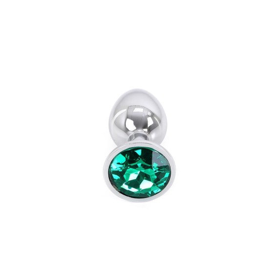 PLUG TAPPO ANALE CON GIOIELLO VERDE SMERALDO