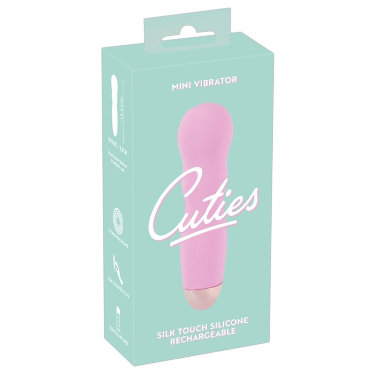 VIBRATORE IN SILICONE DI PICCOLE DIMENSIONI CUTIES MINI...