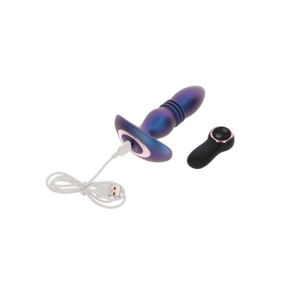 PLUG ANALE VIBRANTE CON MOVIMENTO A SPINTA SEX TOY THE TOUGH