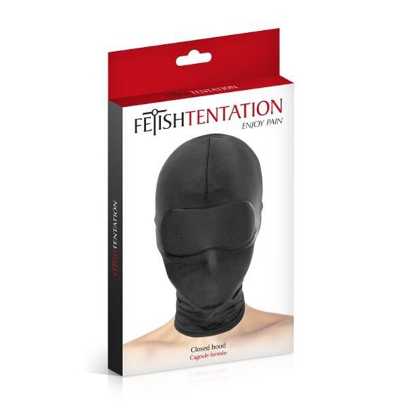 CAPPUCCIO SEXY CHIUSO UNISEX CON RINFORZO SUGLI OCCHI CLOSED HOOD