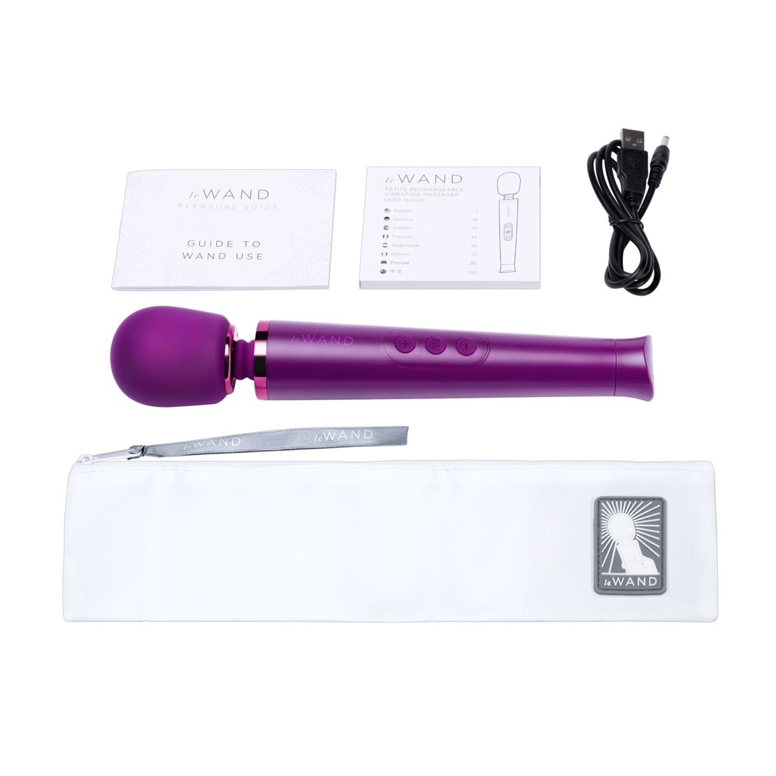 VIBRATORE CLITORIDE A MICROFONO SEX TOY LE WAND...