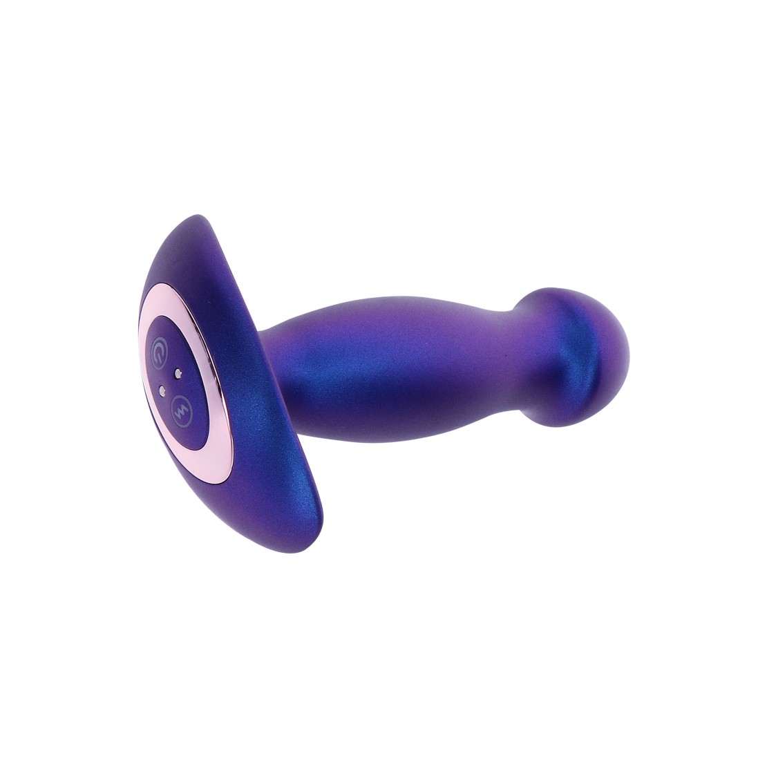 PLUG ANALE VIBRANTE A SPINTA CON PESO SEX TOY...