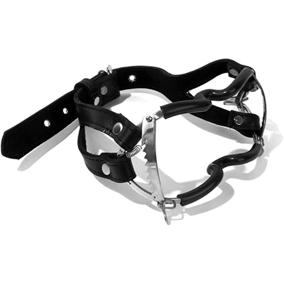 APRIBOCCA CON CINTURINO E RIVESTIMENTO IN PVC WHITEHEAD RATCHET MOUTH GAG