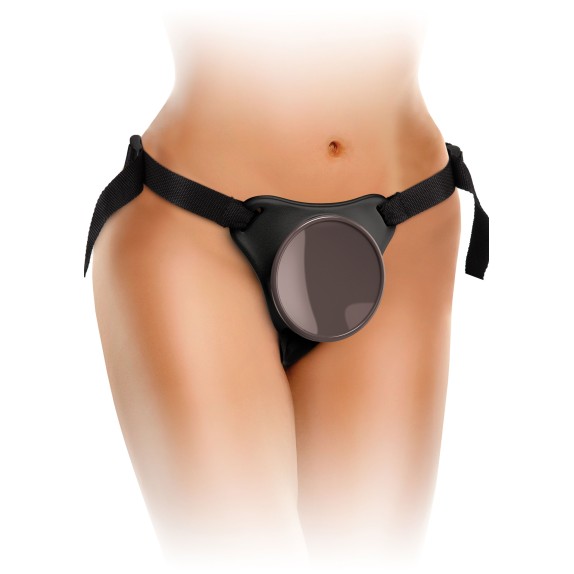 STRAP-ON VIBRANTE PER DONNA CM. 18 SEX TOY KING COCK ELITE