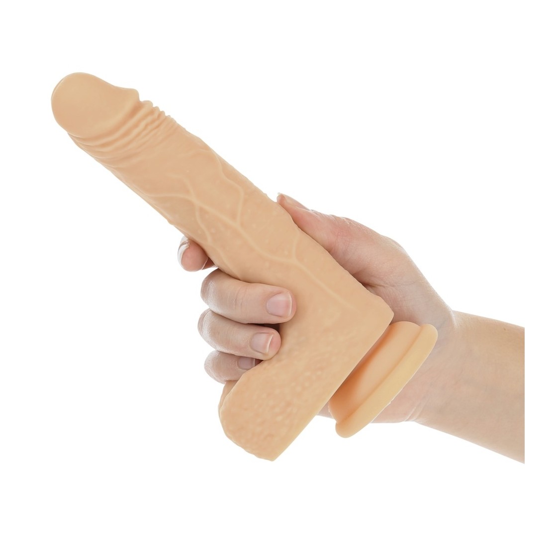 VIBRATORE REALISTICO CON SPINTA E ROTAZIONE SEX...