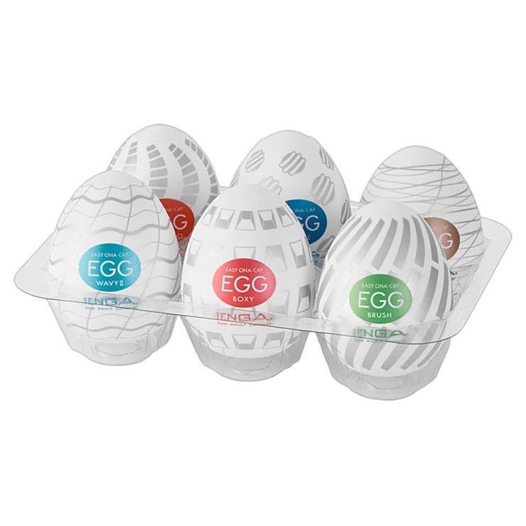 MASTURBATORE PER UOMO A FORMA DI OVETTO SEX TOY VARIETY PACK 2