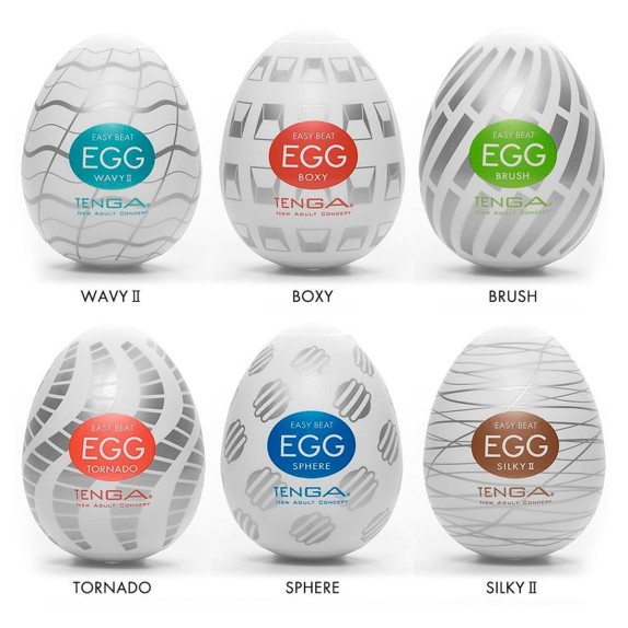 MASTURBATORE PER UOMO A FORMA DI OVETTO SEX TOY VARIETY PACK