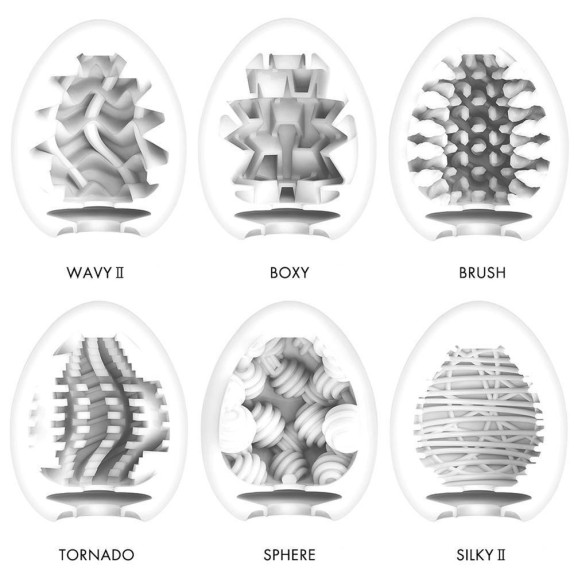 MASTURBATORE PER UOMO A FORMA DI OVETTO SEX TOY VARIETY PACK