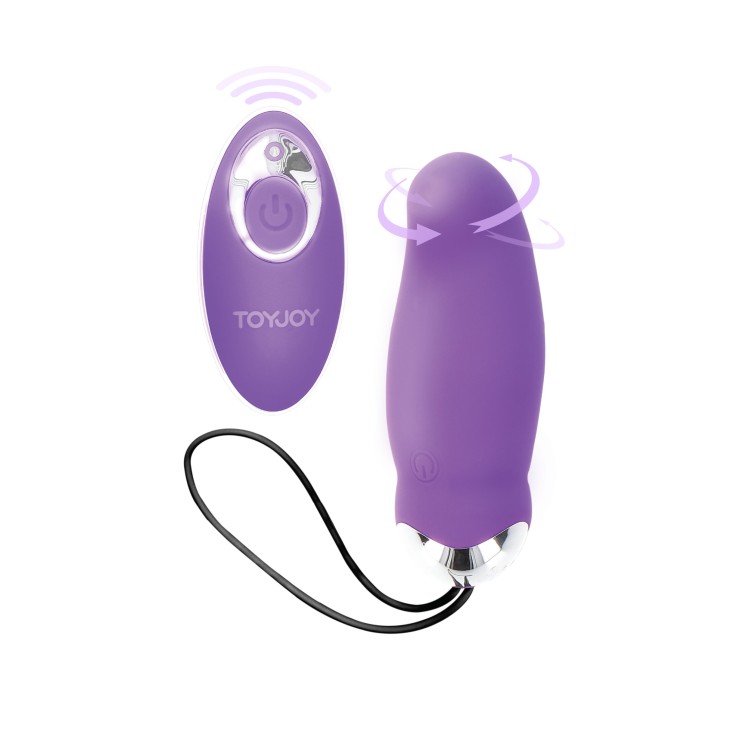 OVETTO VAGINALE VIBRANTE CON ROTAZIONE E TEELCOMANDO... 2
