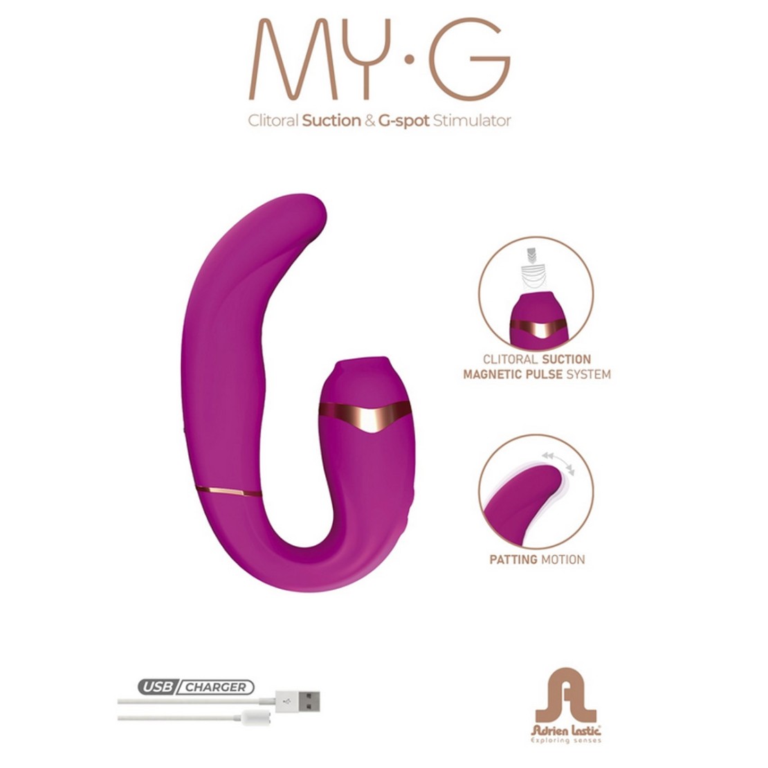 VIBRATORE PUNTO G CON SUZIONE PER CLITORIDE SEX...
