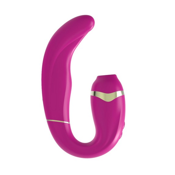 VIBRATORE PUNTO G CON SUZIONE PER CLITORIDE SEX TOY MY G