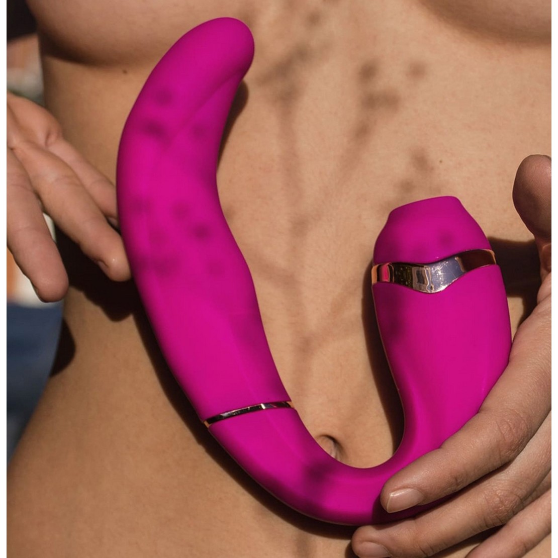 VIBRATORE PUNTO G CON SUZIONE PER CLITORIDE SEX...