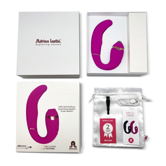VIBRATORE PUNTO G CON SUZIONE PER CLITORIDE SEX TOY MY G