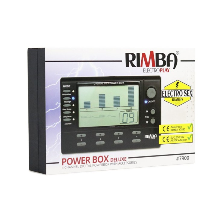 MACCHINA PER L'ELETTROSTIMOLAZIONE 4 CANALI RIMBA POWER...