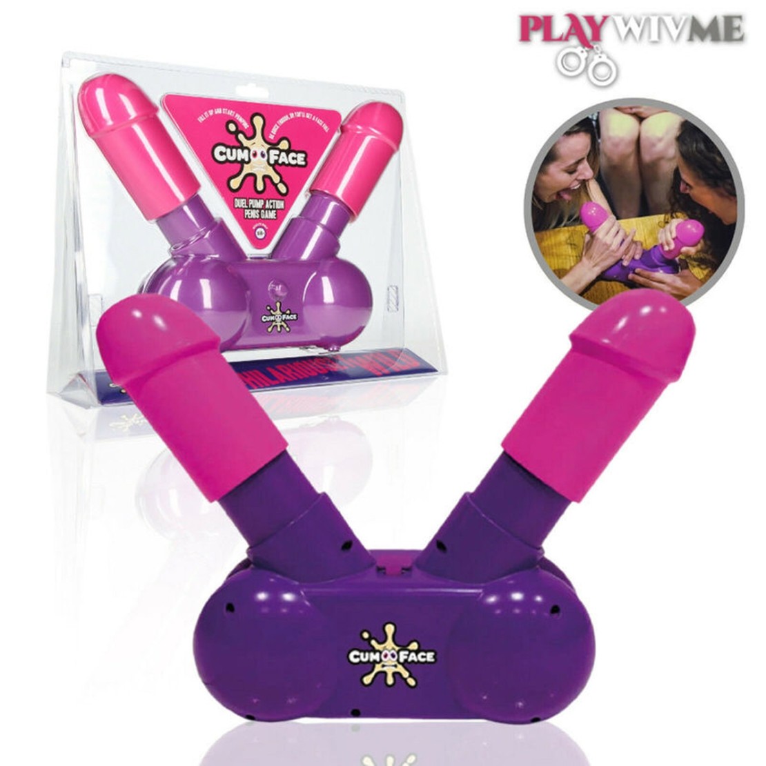 GIOCO SCHERZOSO SEXY CON DUE PENI WIV ME CUM...