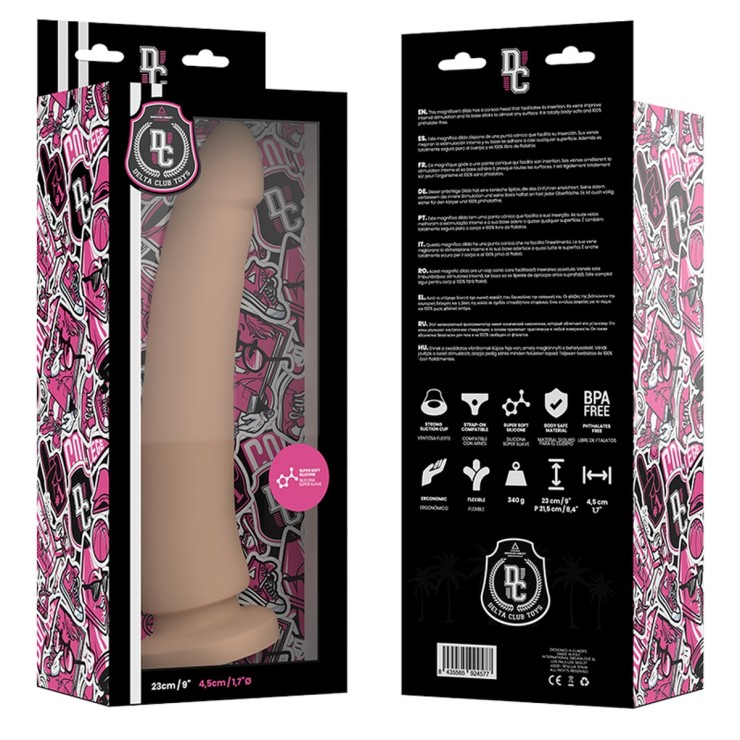 DILDO REALISTICO CON VENTOSA 23 cm DONG FLESH IN SILICONE